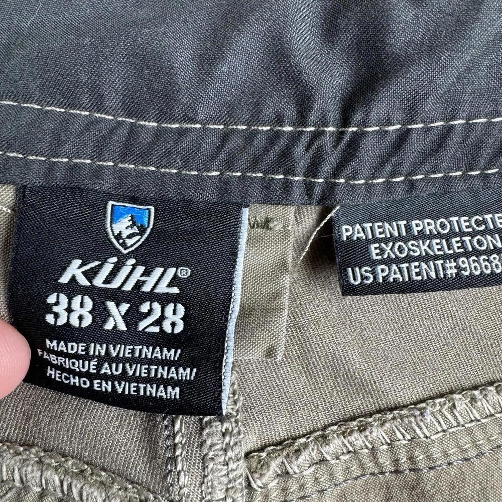 Kuhl Radikl Pants Mens 36x26 Gorpcore Outdoor Hiking Performance Camping Beige - Picture 7 of 13